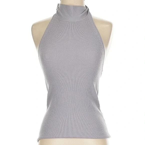 A.L.C. Merino Wool Ribbed Top - Picture 1 of 5